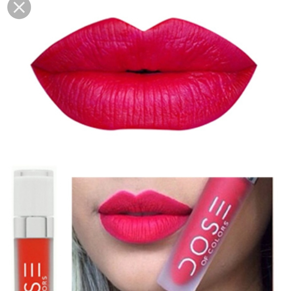 KISS OF FIRE Dose Of Colors Matte Liquid Lipstick - Picture 3 of 3